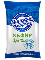 Кефир 1,6% 1 л "Минская марка"
